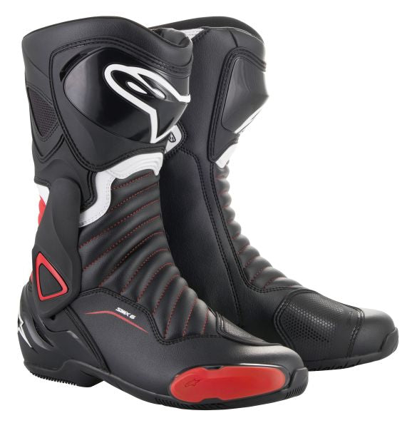 Ghete sport Alpinestars SMX-6 V2 negru / rosu - MotoRR