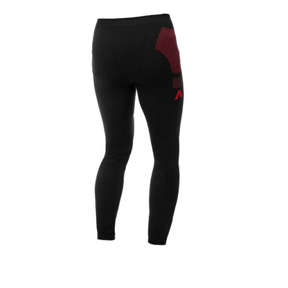 Pantaloni termoactivi Adrenaline FROST negru / rosu - MotoRR