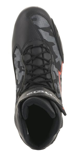 Ghete moto urbane Alpinestars Faster 3 negru / camo / gri/ rosu - MotoRR