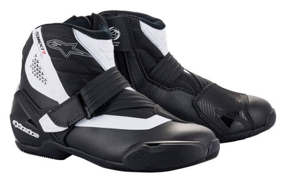 Ghete moto urbane Alpinestars SMX-1R V2 negru-alb - MotoRR