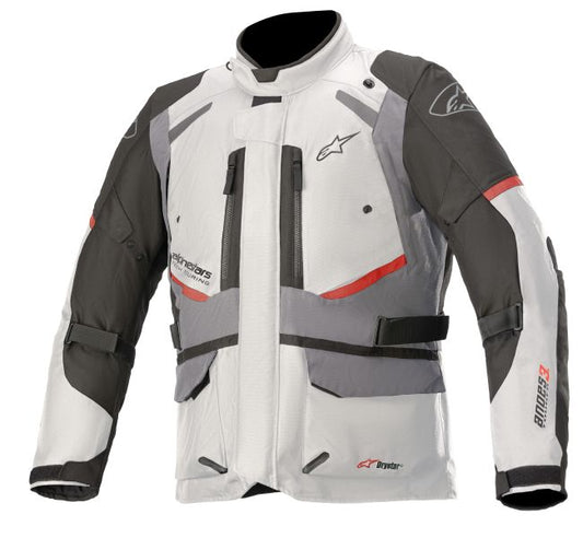 Geaca textil Alpinestars Andes V3 DRYSTAR gri / gri inchis - MotoRR