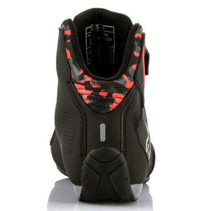 Ghete moto urbane Alpinestars Sektor negru / gri / rosu - MotoRR