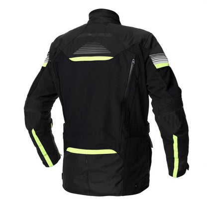 Geaca textil Spyke Equator DRY TECNO antracit / negru / galben - MotoRR