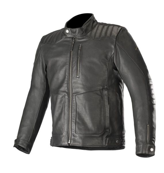 Geaca de piele Alpinestars Crazy Eight negru - MotoRR