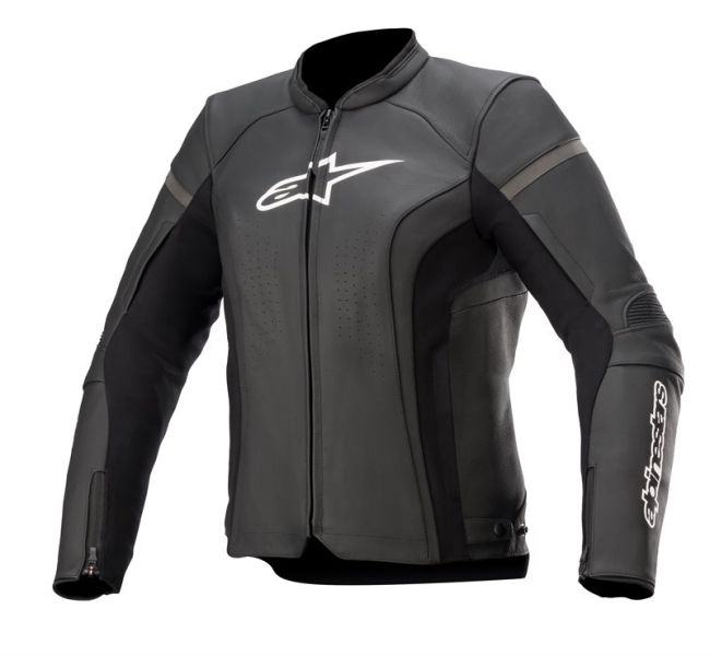 Geaca de piele femei Alpinestars Stella Kira V2 negru - MotoRR