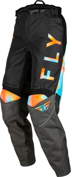 Pantaloni Offroad femei FLY Racing Women's F-16 albastru / gri / roz - MotoRR