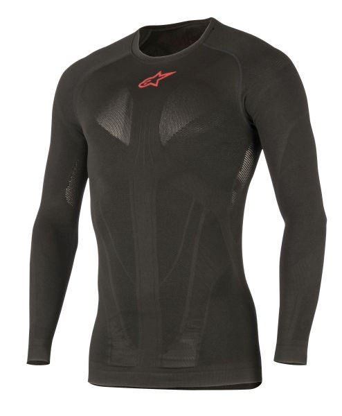 Bluza termoactiva Alpinestars MX Tech negru / rosu - MotoRR