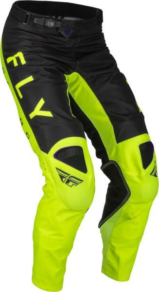 Pantaloni offroad FLY Racing Kinetic Kore negru / galben - MotoRR