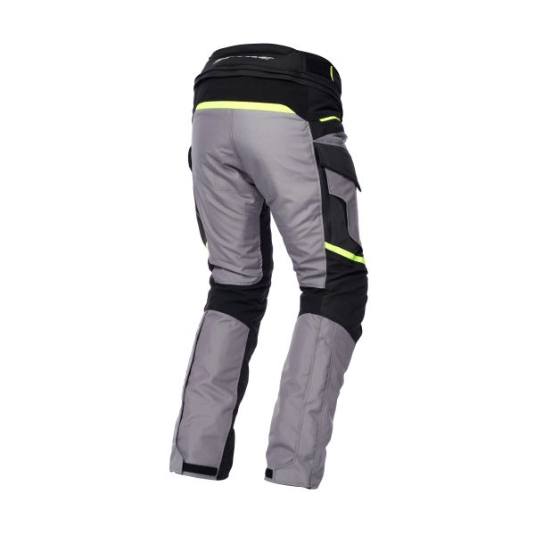 Pantaloni textil Spyke Equator Dry Tecno antracit / gri / galben - MotoRR