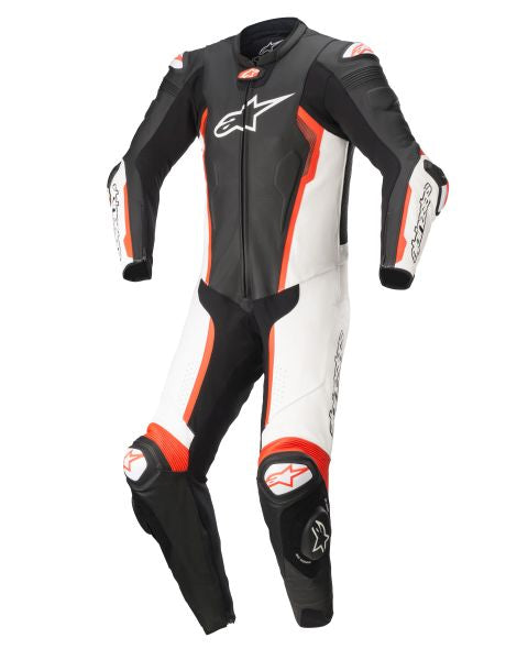 Combinezon 1 piesa Alpinestars Missile V2 negru / rosu / alb - MotoRR