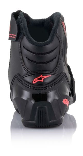 Ghete moto urbane Alpinestars Stella SMX-1R V2 negru / roz - MotoRR