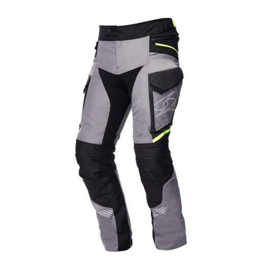 Pantaloni textil Spyke Equator Dry Tecno antracit / gri / galben - MotoRR