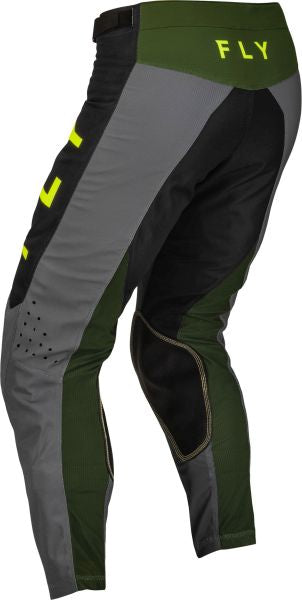 Pantaloni Offroad FLY Racing Kinetic JET negru / kaki / galben - MotoRR