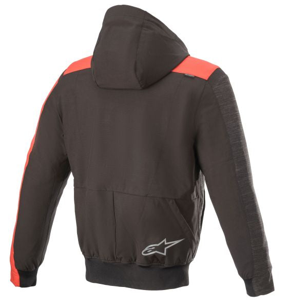 Hanorac cu fermoar Alpinestars RHOD WindStopper negru-rosu - MotoRR