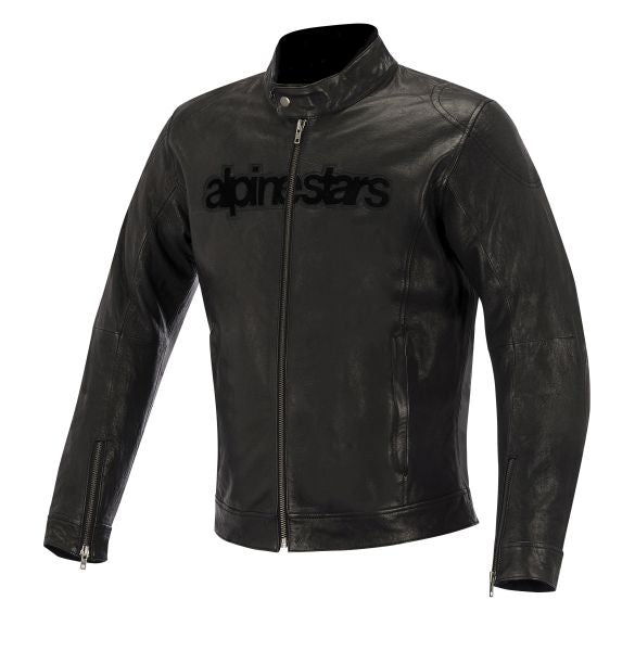 Geaca de piele Alpinestars Huntsman negru - MotoRR