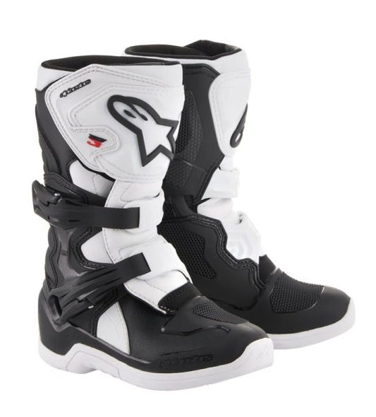 Ghete Offroad / Enduro Alpinestars Tech 3S Kids negru / alb - MotoRR