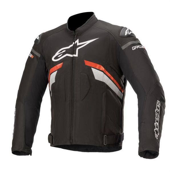 Geaca textil Alpinestars T-GP Plus R V3 alb / negru / rosu - MotoRR