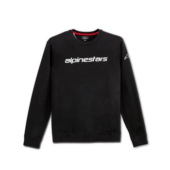 Bluza Alpinestars Linear Crew alb / negru - MotoRR