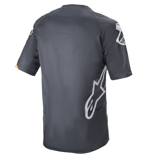 Tricou Offroad Alpinestars Racer V3 gri-galben - MotoRR