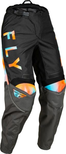 Pantaloni Offroad femei FLY Racing Women's F-16 albastru / gri / roz - MotoRR