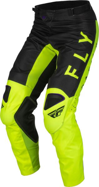 Pantaloni offroad FLY Racing Kinetic Kore negru / galben - MotoRR