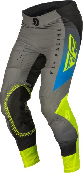 Pantaloni Offroad FLY Racing Lite albastru / gri / galben - MotoRR