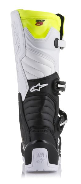 Ghete Offroad / Enduro Alpinestars Tech 5 MX negru / galben fosforescent / alb - MotoRR