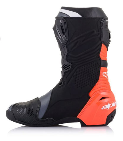 Ghete sport Alpinestars Supertech R negru / gri / rosu / alb - MotoRR