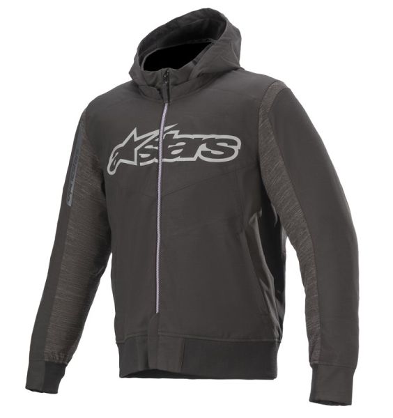 Hanorac cu fermoar Alpinestars RHOD WindStopper negru-gri - MotoRR