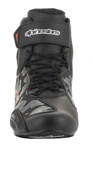 Ghete moto urbane Alpinestars Faster 3 negru / camo / gri/ rosu - MotoRR