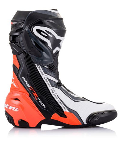 Ghete sport Alpinestars Supertech R negru / gri / rosu / alb - MotoRR