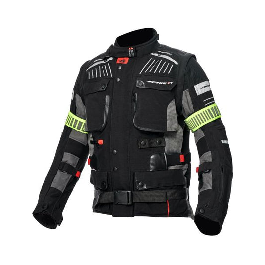 Geaca textil Spyke Pathfinder Extreme Dry Tecno antracit / negru - MotoRR