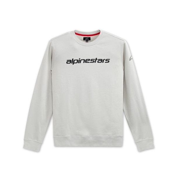 Bluza Alpinestars Linear Crew alb / negru - MotoRR