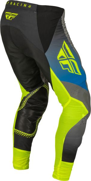 Pantaloni Offroad FLY Racing Lite albastru / gri / galben - MotoRR