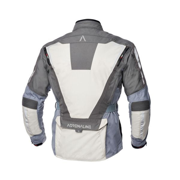 Geaca textil Adrenaline Orion PPE bej / gri - MotoRR