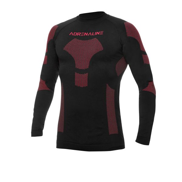 Bluza termoactiva Adrenaline FROST negru / rosu - MotoRR