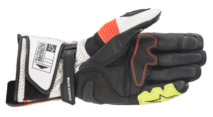 Manusi sport Alpinestars SP-2 V3 negru / rosu fosforescent / alb - MotoRR