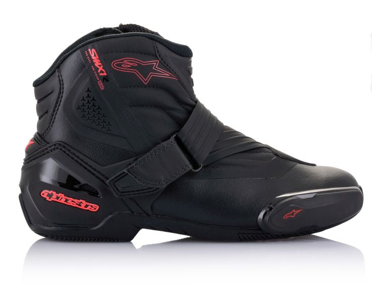 Ghete moto urbane Alpinestars Stella SMX-1R V2 negru / roz - MotoRR