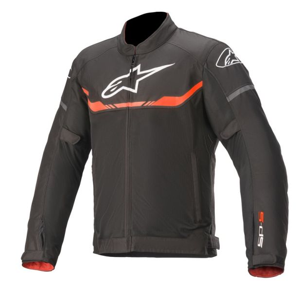 Geaca textil Alpinestars T-SPS Air negru / rosu - MotoRR