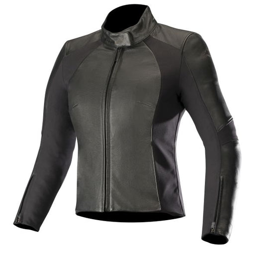 Geaca de piele femei Alpinestars Vika V2 negru - MotoRR