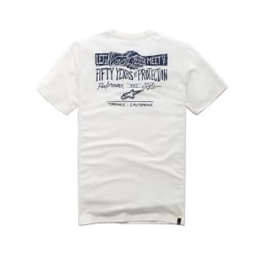 Tricou Alpinestars Meet Premium Alb - MotoRR