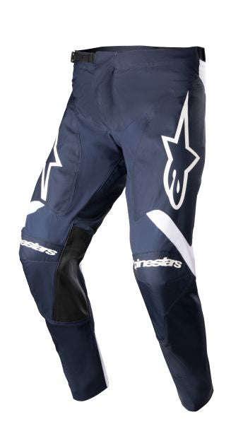 Pantaloni Offroad Alpinestars MX Racer Hoen albastru / alb - MotoRR