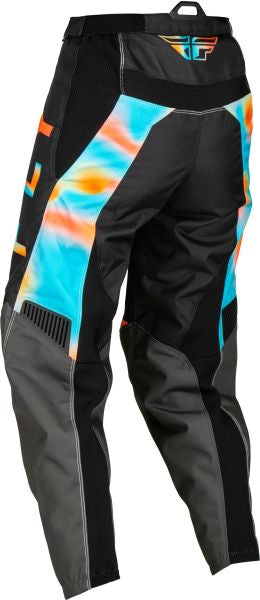 Pantaloni Offroad femei FLY Racing Women's F-16 albastru / gri / roz - MotoRR