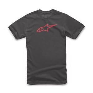 Tricou Alpinestars Ageless Classic negru-rosu - MotoRR