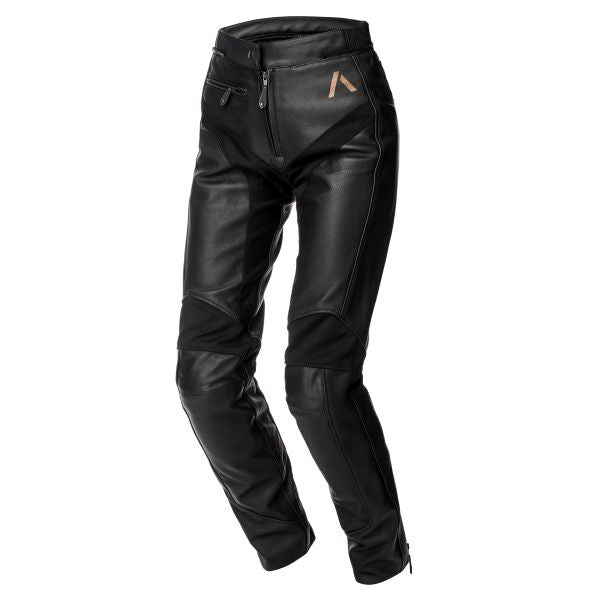 Pantaloni din piele femei Adrenaline Siena 2.0 PPE negru - MotoRR