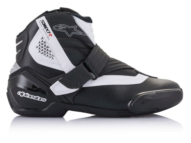 Ghete moto urbane Alpinestars SMX-1R V2 negru-alb - MotoRR