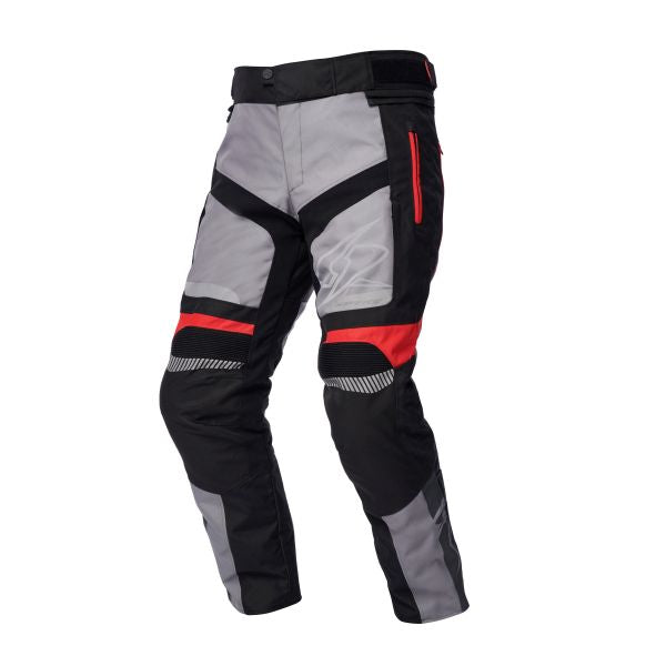 Pantaloni textil Spyke Meridian Dry Tecno negru / gri / rosu - MotoRR