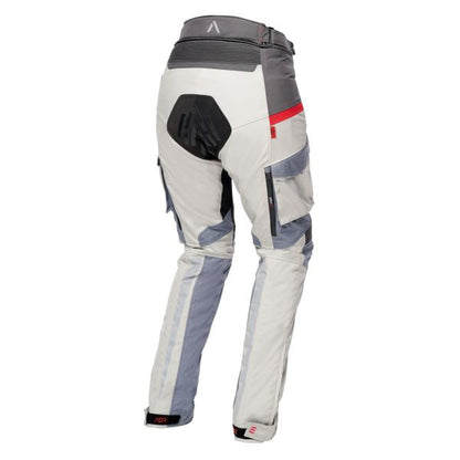 Pantaloni textil femei Adrenaline Orion Lady PPE bej / gri /rosu - MotoRR