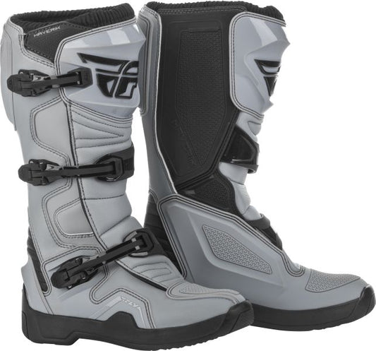 Ghete Offroad / Enduro FLY Racing Maverik gri-negru - MotoRR