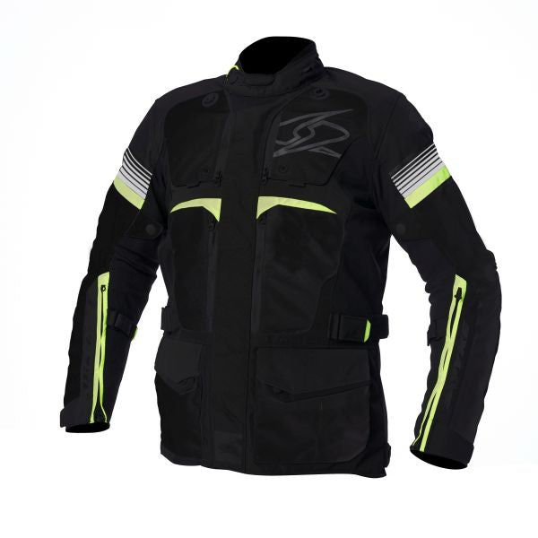 Geaca textil Spyke Equator DRY TECNO antracit / negru / galben - MotoRR